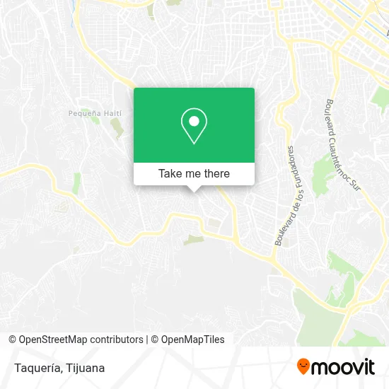 Taquería map
