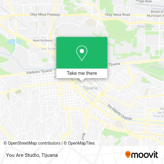 You Are Studio map