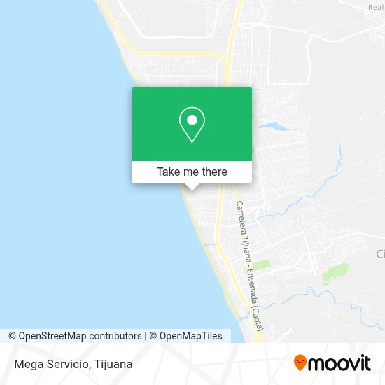 Mega Servicio map