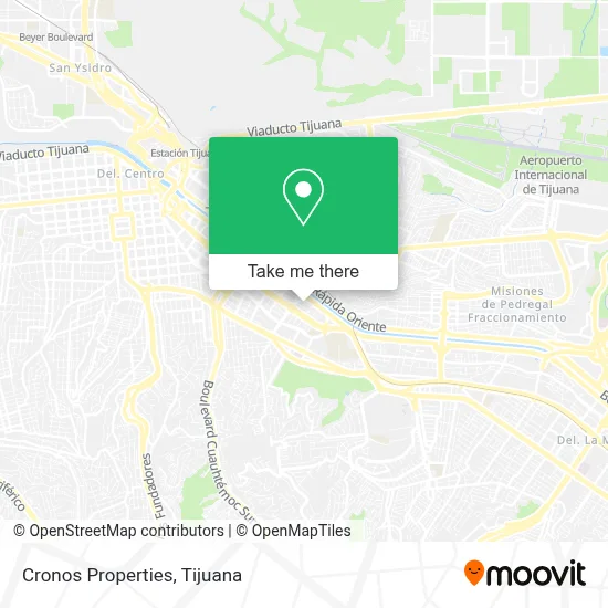 Cronos Properties map