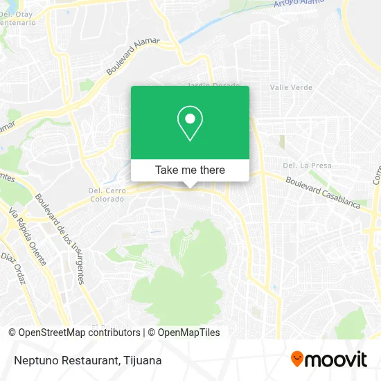 Neptuno Restaurant map