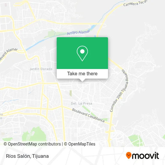 Ríos Salón map
