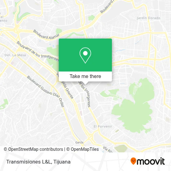 Transmisiones L&L map