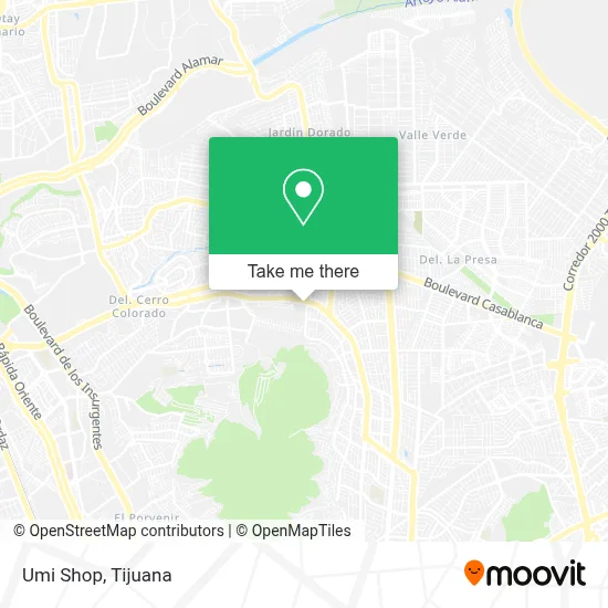Umi Shop map