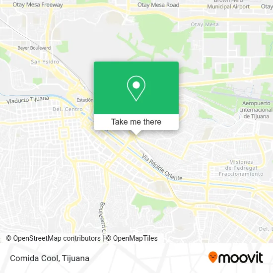 Comida Cool map