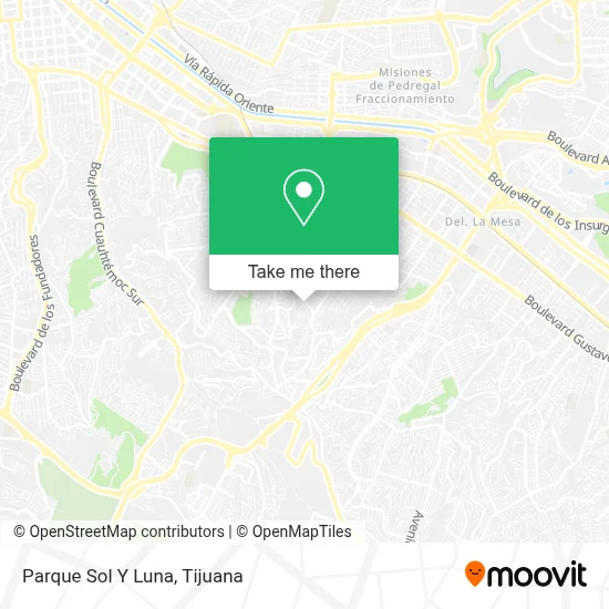 Parque Sol Y Luna map