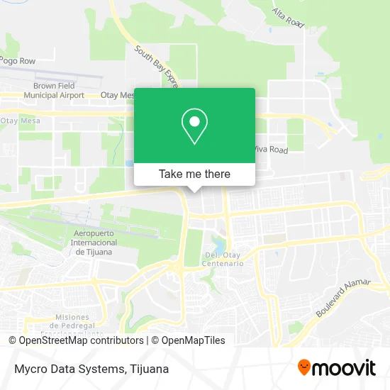 Mycro Data Systems map