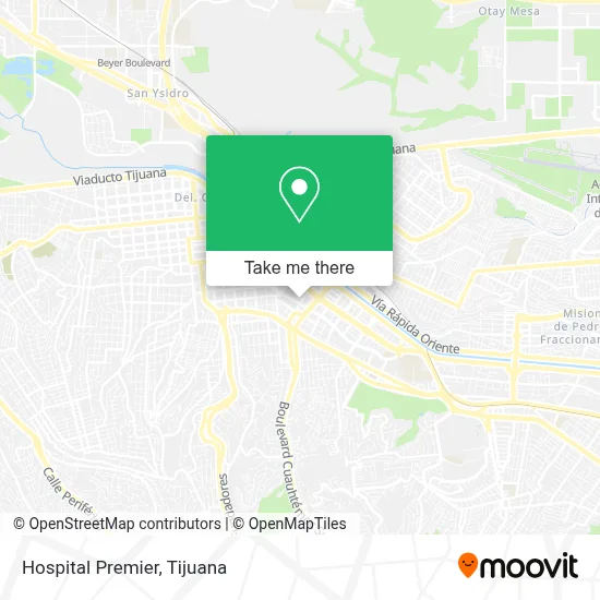 Hospital Premier map