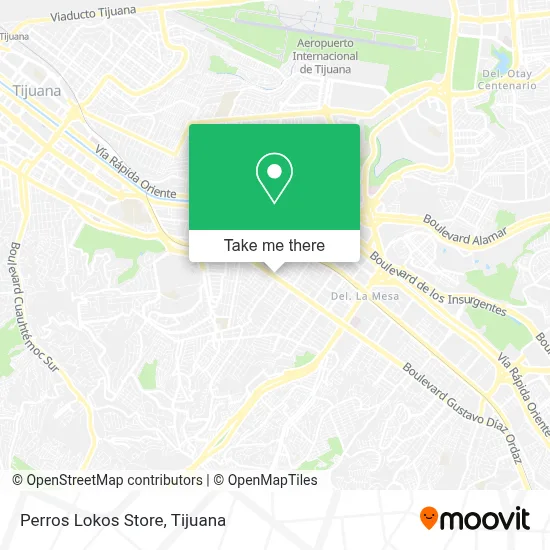 Perros Lokos Store map