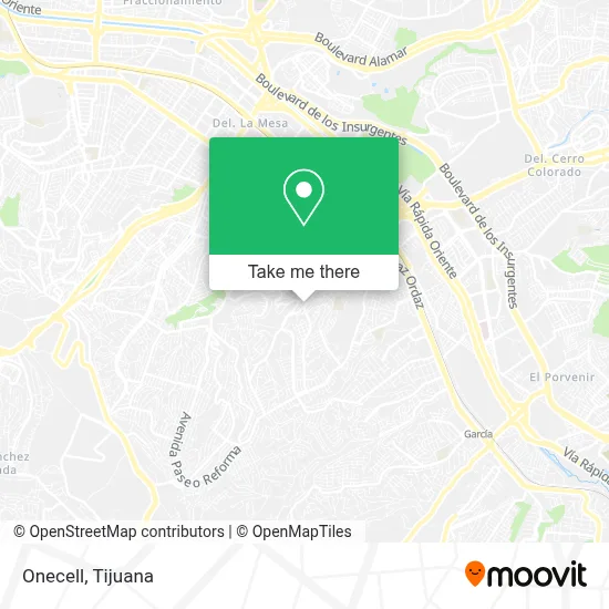Onecell map