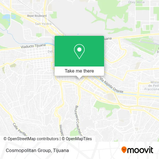 Cosmopolitan Group map