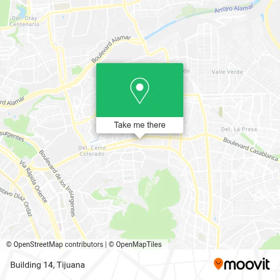 Edificio 14 map