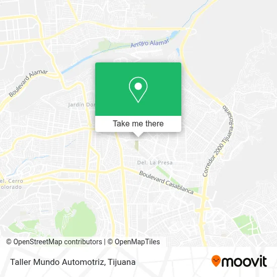 Taller Mundo Automotriz map