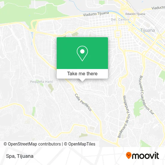 Spa map