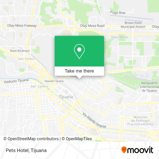 Pets Hotel map