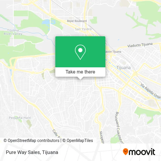 Pure Way Sales map