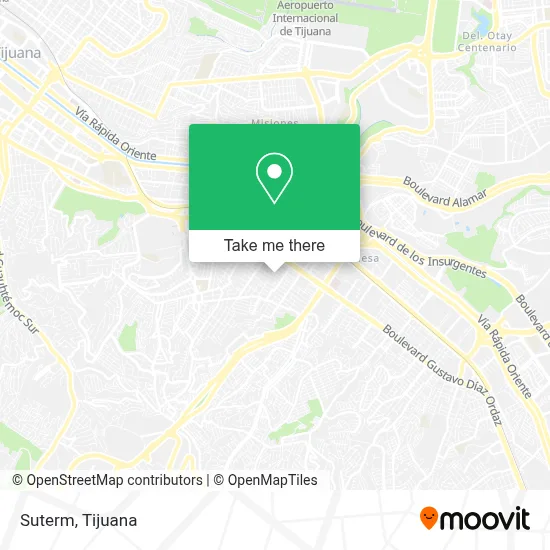 Suterm map