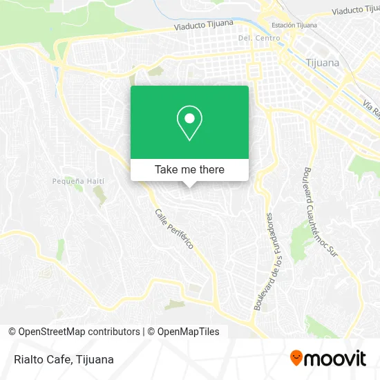 Rialto Cafe map
