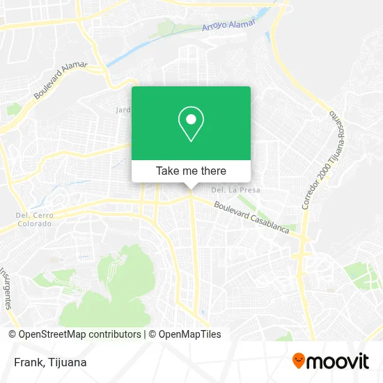 Frank map