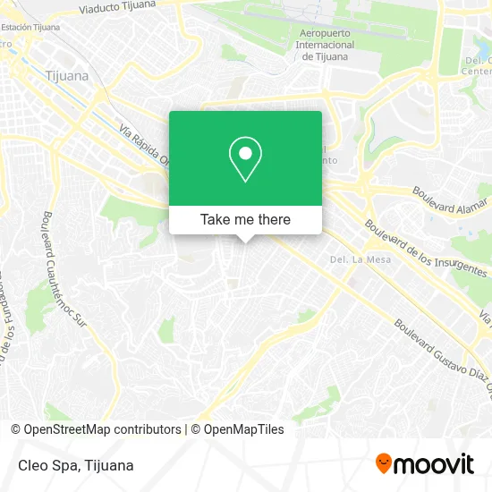 Cleo Spa map