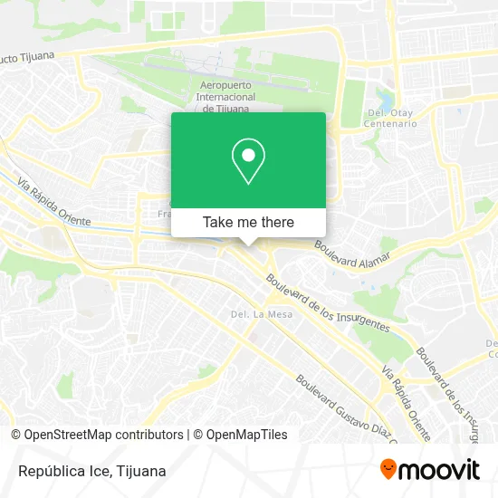 República Ice map
