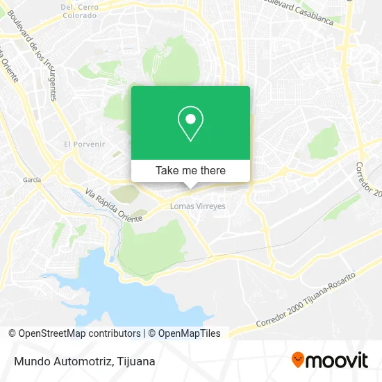 Mundo Automotriz map