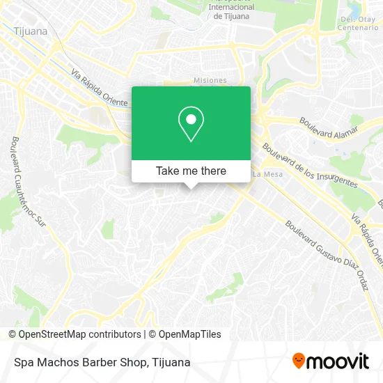 Spa Machos Barber Shop map