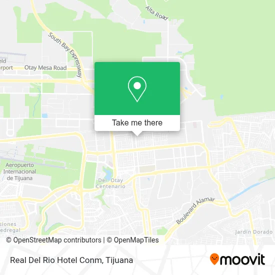 Real Del Rio Hotel Conm map