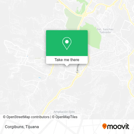 Corgibuns map