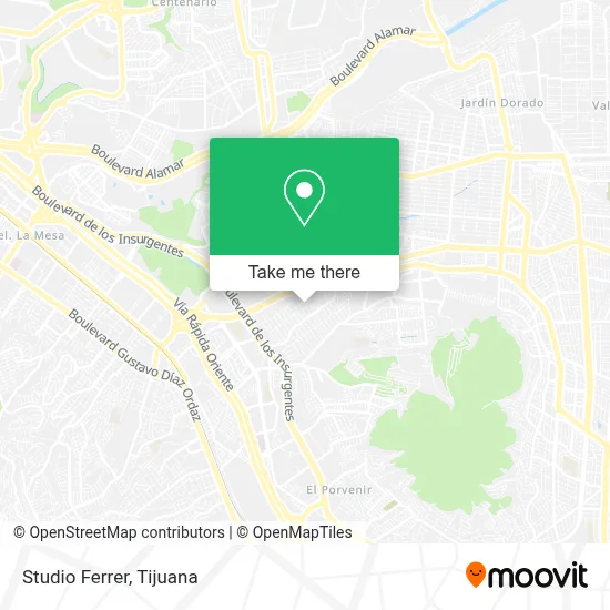 Studio Ferrer map