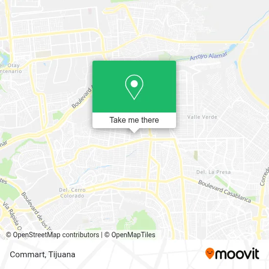 Commart map