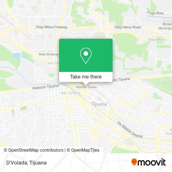 D'Volada map
