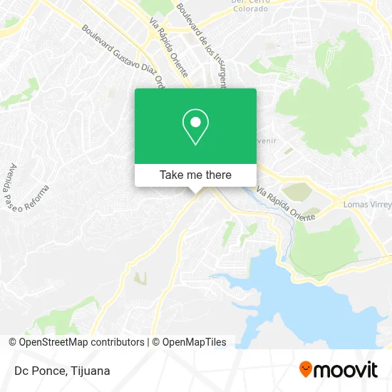 Dc Ponce map