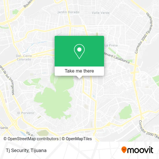 Tj Security map