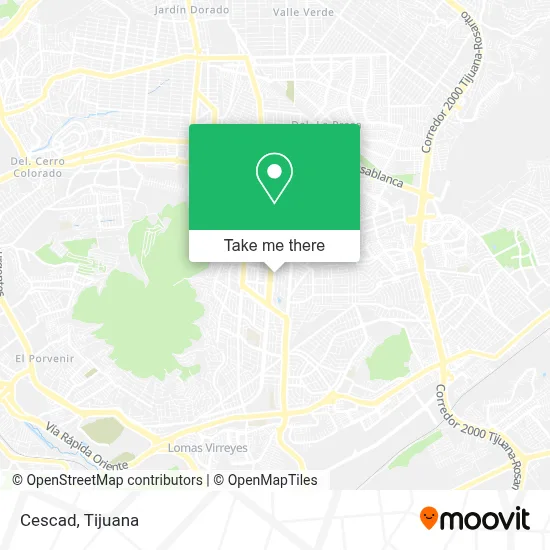Cescad map