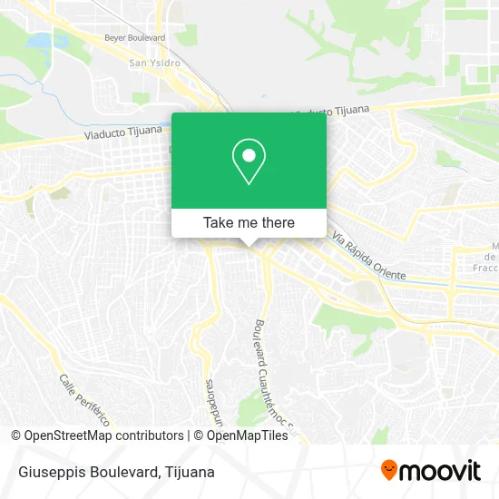Giuseppis Boulevard map