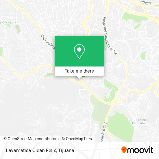 Lavamatica Clean Felix map