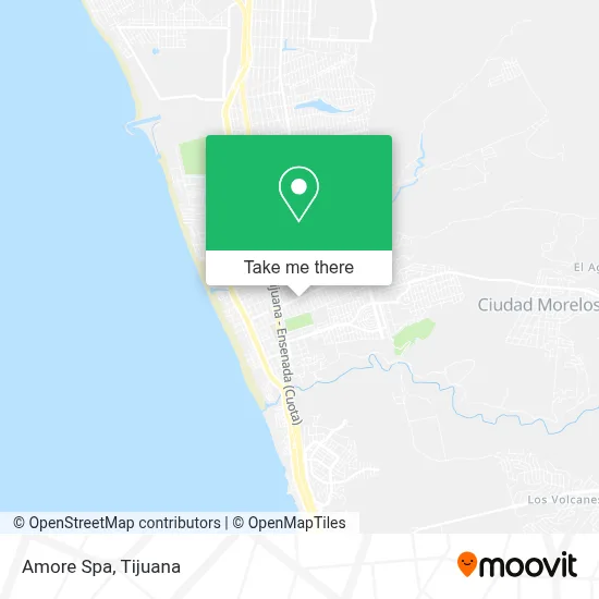 Amore Spa map