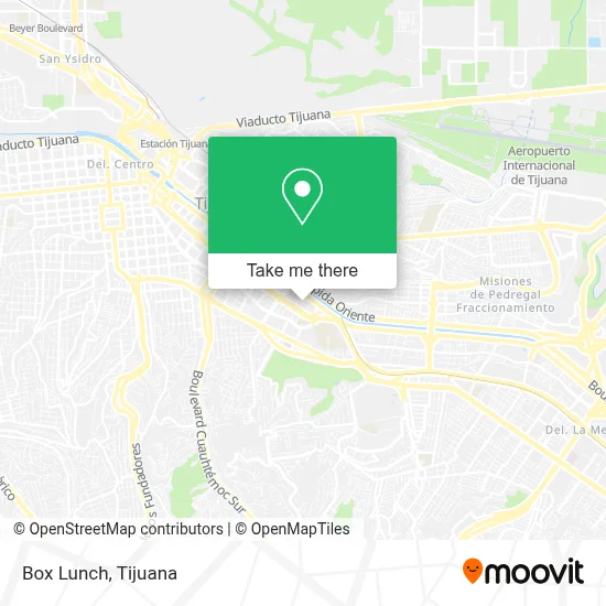 Box Lunch map