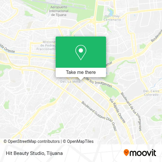 Hit Beauty Studio map