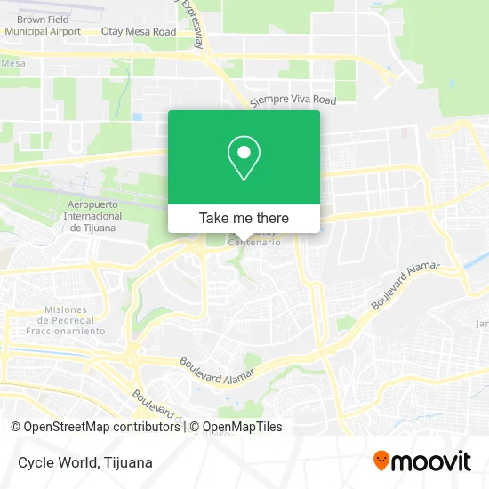 Cycle World map