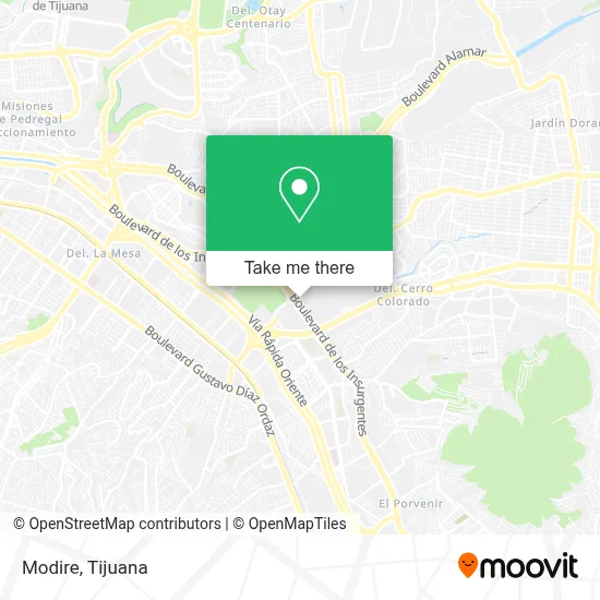 Modire map