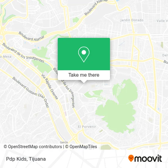 Pdp Kids map