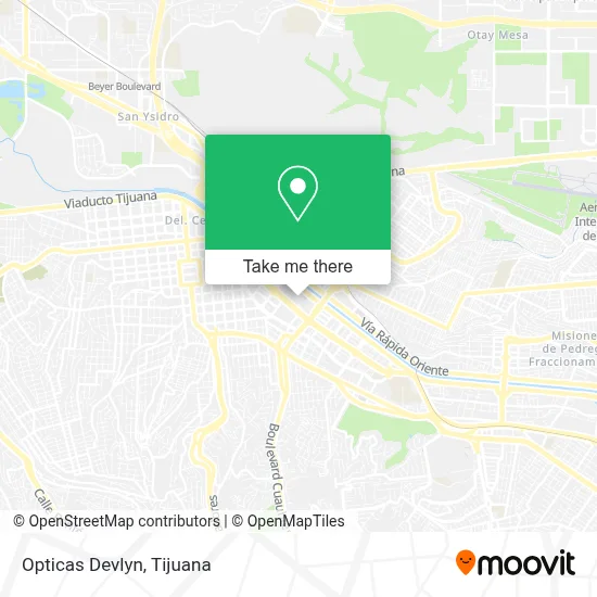 Opticas Devlyn map