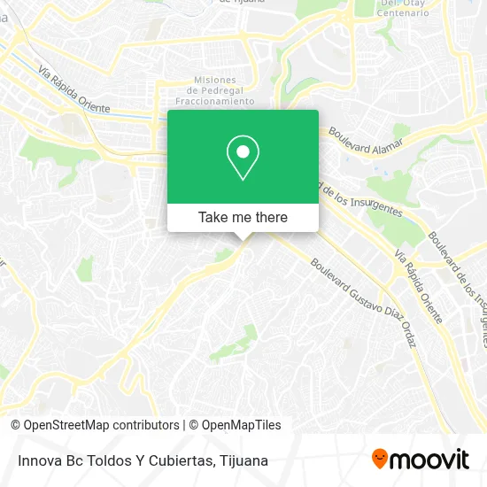 Innova Bc Toldos Y Cubiertas map