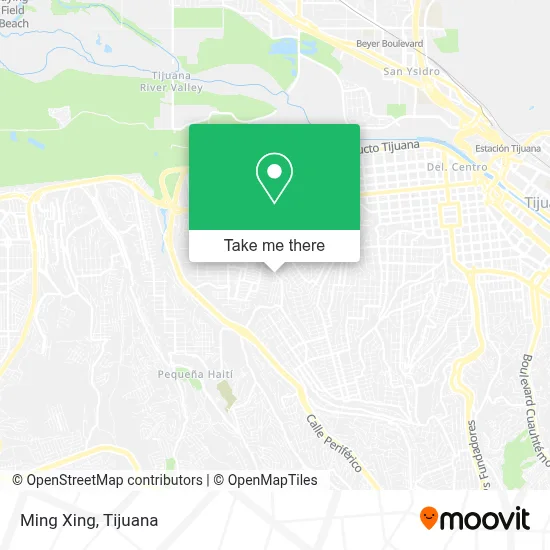 Ming Xing map