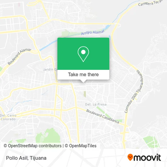 Pollo Asil map