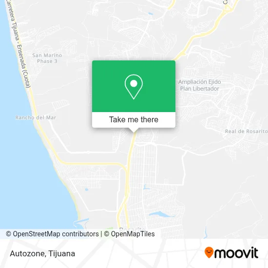Autozone map