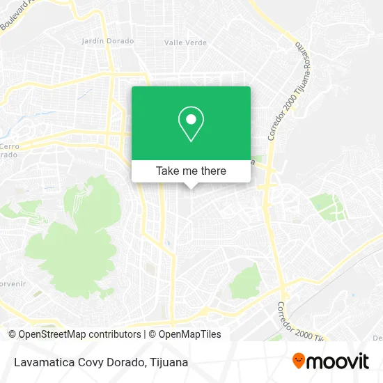 Lavamatica Covy Dorado map