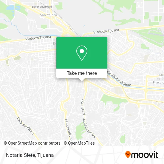 Notaria Siete map